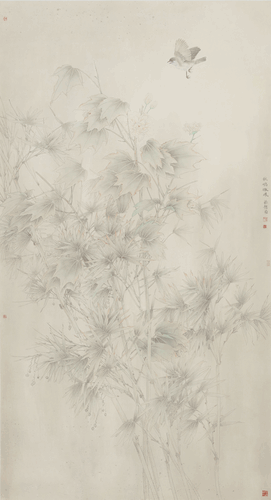 秋鸣微风180x90cm-2018年-张超 秋鸣微风180x90cm-2018年-张超